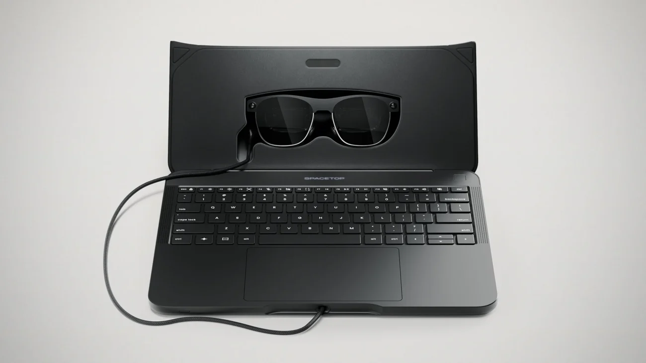 Spacetop G1 Price, Specs & Review: The World's First AR Laptop – Is This the Future of Work? 1 Spacetop G1-VR-screen Laptop