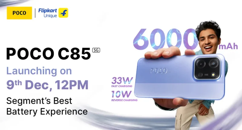POCO C85 5G: A New Budget Beast Launching Soon on Flipkart